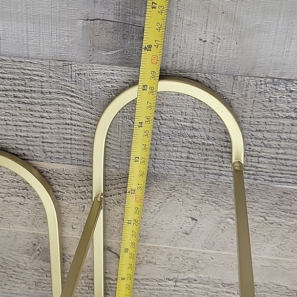 Decorative Candlestick For Table In Gold Color - Picture 4 of 5